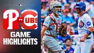 Phillies vs. Cubs Game Highlights (4/23/26) | MLB Highlights