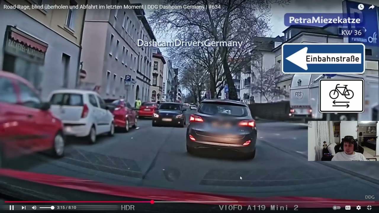 Reaktion auf: Road-Rage, blind überholen und Abfahrt im letzten Moment