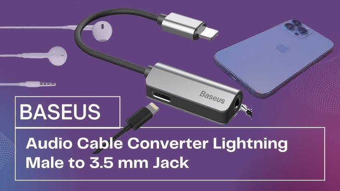 Iphone Lightning to 3.5mm Jack Adapter