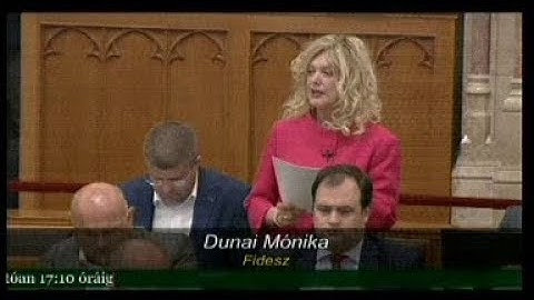 Dunai Mónika interpellációja és Cseresnyés Péter válasza