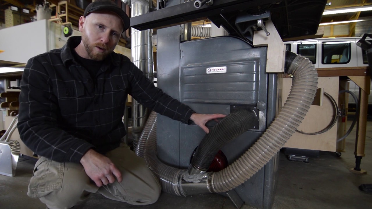 Dust collection installation and upgrade YouTube