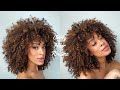 Curly Hair Routine 3c (wash, deep condition, and styling)