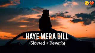 HAYE MERA DIL [SLOWED + REVERB] - Yo Yo Honey Singh   (Ar Lo-Fi Song)