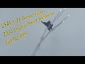 USAF F-22 Full Demo Routine - 2024 Cherry Point Airshow