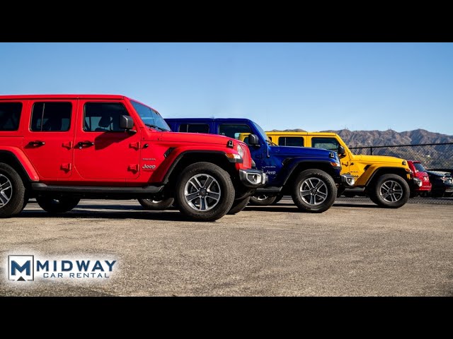 Our Jeep Wrangler Sahara Review in 90 Seconds! (Midway Car Rental) - YouTube