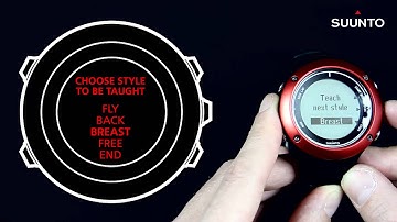 Suunto Ambit2 & Ambit3 -  How to teach your swim styles