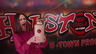 Celebrating National Chocolate Milkshake Day with a 5-pound milkshake