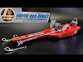 Rupp Super Sno Sport Dragster Snowmobile V8 1/20 Scale Model Kit How To Build Paint Decal MPC 961