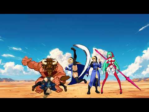 MINOTAUR Vs GOENIKO SCHLUSSEL SCATHACHA TEAM INTENSE MUGEN ENDURANCE CHALLENGE 