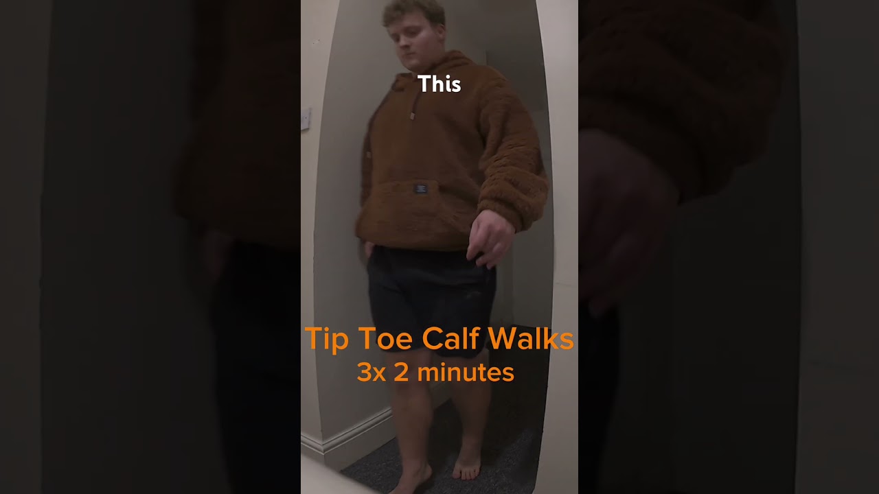 3 Easy Achilles exercises to get you back running - NO GYM required