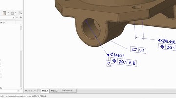 Enhanced Datum Feature Symbol Attachment Option in Model-Based Definition | Creo 5.0