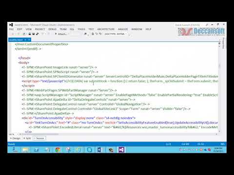 SharePoint Tutorial | JavaScript in Master Page