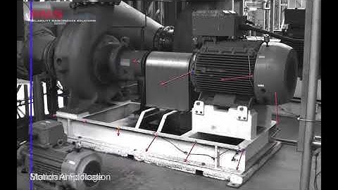 Visualizing Stress on Coupling and Bearings with Motion Amplification Camera