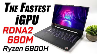 The Fastest iGPU Around! The RDNA2 Based 680M Is Amazing, Ryzen 6800H Laptop