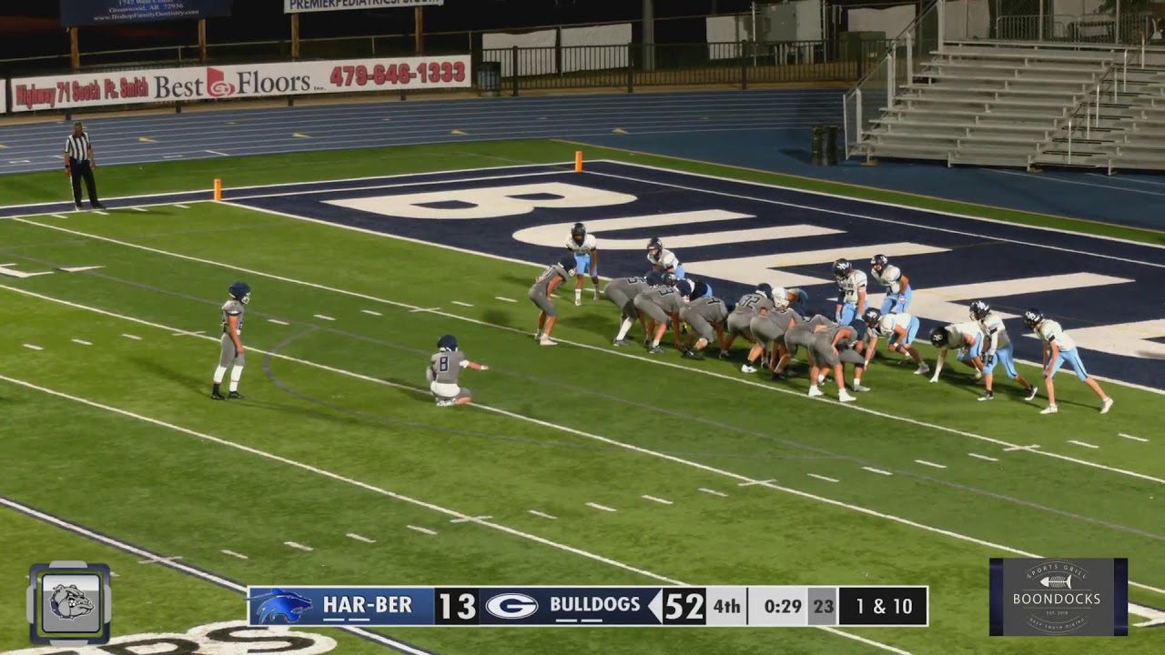 Greenwood High School JV Football - YouTube