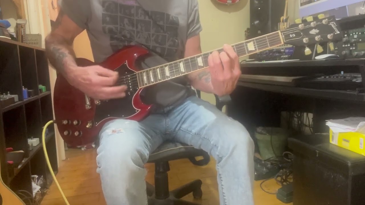 4 Skins Evil Guitar Cover 