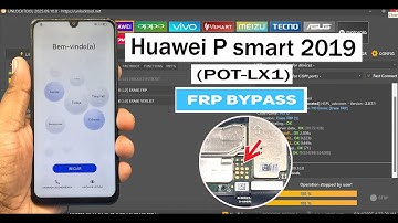 Huawei P smart 2019 (POT-LX1) FRP Bypass Unlock Tool
