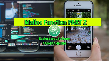 Malloc Function PART 2 Easiest Way To Learn C With Atom Editor In Windows 10 #82 ►▼◄