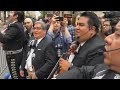 Mariachi band plays at protest of lawyer in racist rant video