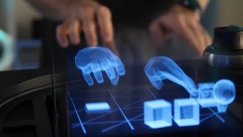 Use your hands to control holograms!