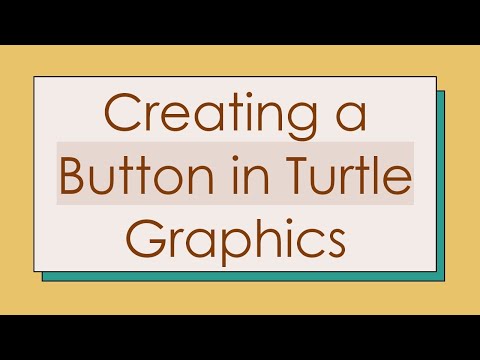 Creating a Button in Turtle Graphics