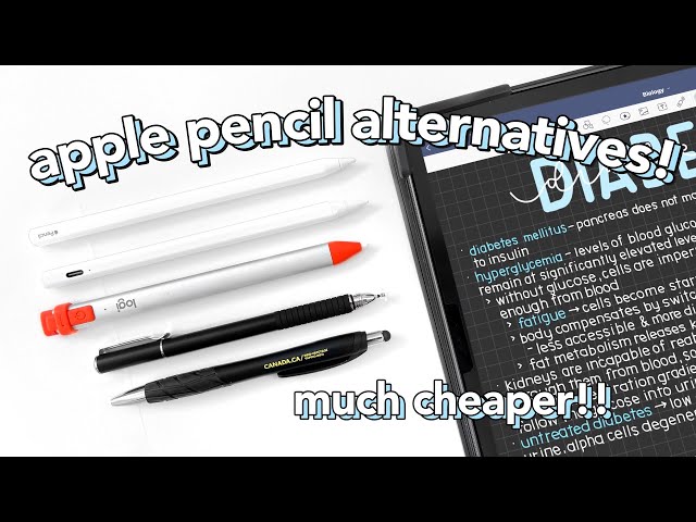 the BEST Apple Pencil Alternatives ✏ affordable & better??