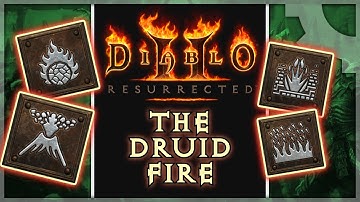 Even More Buffed Druid Skills - Druid Skill Guide [ Firestorm / Boulder / Fissure / Volcano ]