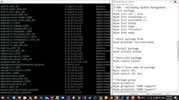 Command line for installing software in centOs 8(Part 5)