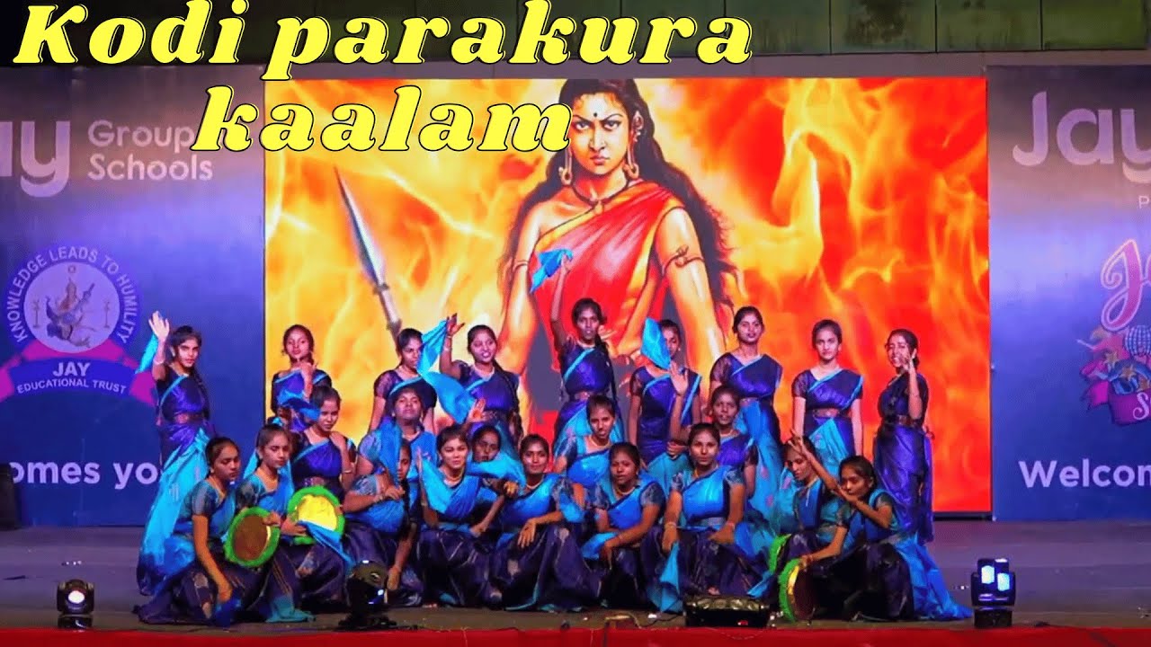 Kodi Parakura Kaalam Song _{ Dance Performance } |Jay Sangamam |Jay Group of School|Salem|Jay School