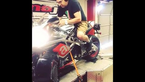 Aprilia RF Dyno Test