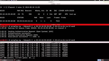 How To Hack Wifi PasswordsKeys (WEP-WPA-WPA2) 2016- WEP Cracking   Chopchop Attack