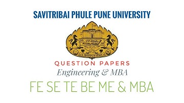SPPU Question Papers Download | Engineering & MBA | FE  SE  TE  BE | Very Easy Method