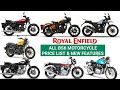 Royal Enfield All BS6 Motorcycles Price List 2020 | Mileage | Top Speed | Features | Minute Jagmohan