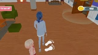 Anime mother pregnant family  simulator game screenshot 4