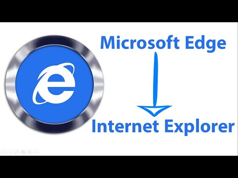تشغيل متصفح Internet Explorer من خلال Microsoft Edge