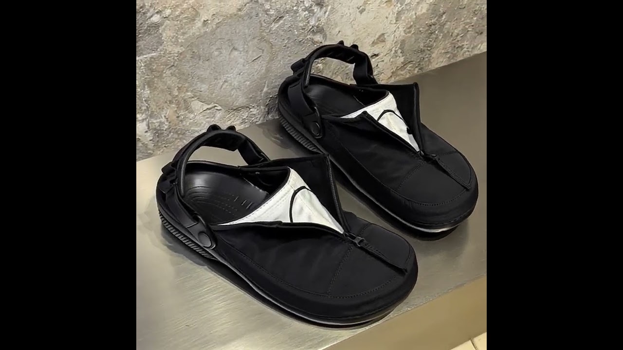 🧢【MEN'S ZIPPER CASUAL HALF SLIPPERS】🧢  