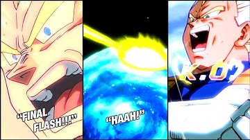 TUR SUPER VEGETA UPDATED SUPER ATTACK + KO SCREEN & ACTIVE SKILL | DBZ Dokkan Battle | Custom Made