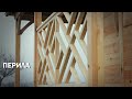 Как сделать красивые и простые деревянные перила. DIY railings