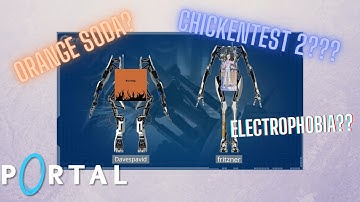 Portal 2 CUSTOM Co-op Maps: Episode 1 - with DAVE(burning)SPAVID