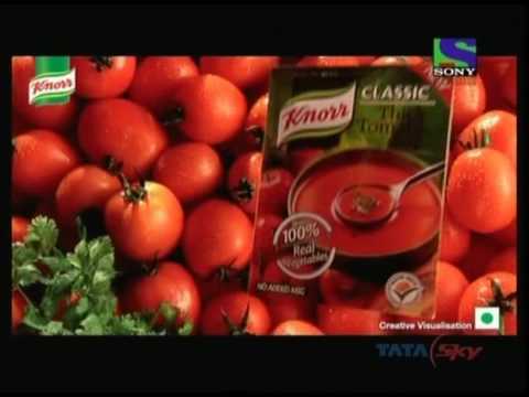 KNORR Tomato Soup With Kajol