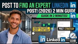 Post to Find an Expert on LinkedIn 2026   2 Min Guide
