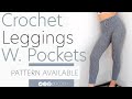 How to Crochet: Leggings w. Pockets | Pattern & Tutorial DIY