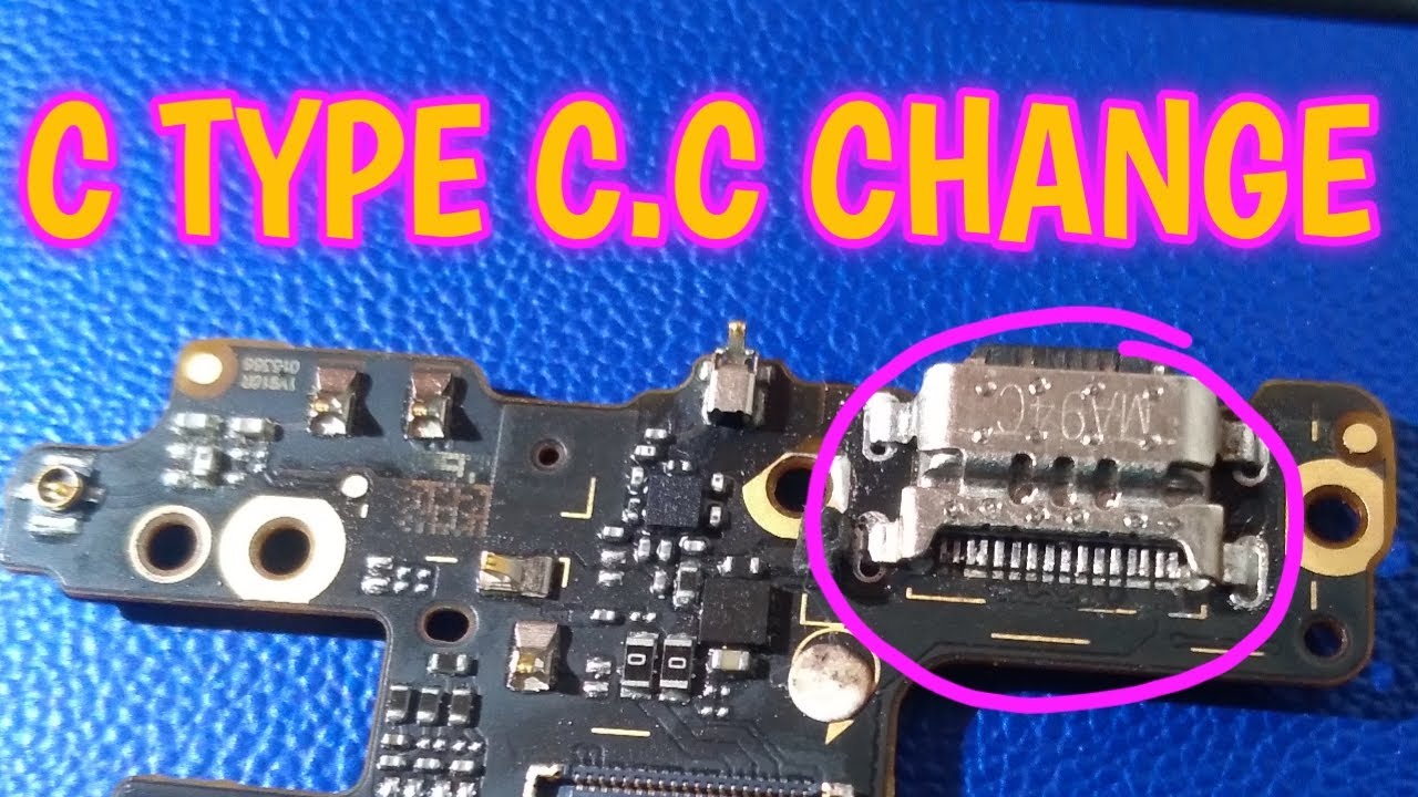 C TYPE CHARGING CONNECTOR CHANGE .EASY WAY/BY BABA MOBILE SERVICE