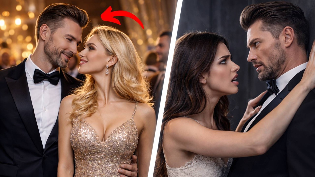 Și a dus amanta la bal ca pe un trofeu    iar soția lui virgină l a țintuit de perete