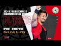 Men 93kg & 105kg All age groups,  Asian Classic Bench Press Championship 2024