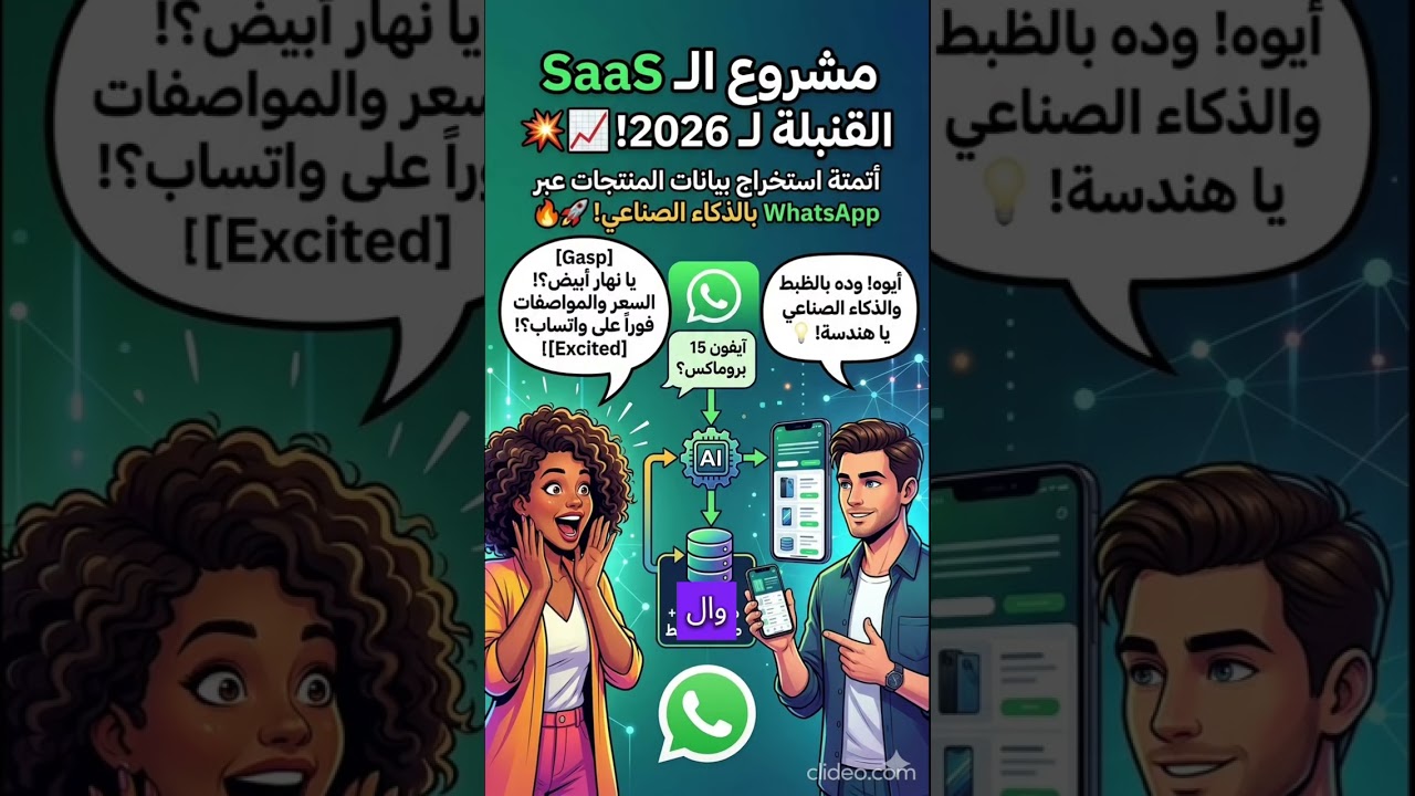مخطط بناء نظام WhatsApp SaaS متعدد المستخدمين
