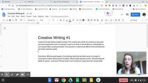 Creative Writing Assignment #1