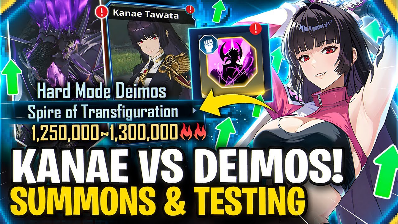 MAXED OUT KANAE TAWATA VS. HARD MODE DEIMOS!! 🤯 [Solo Leveling:ARISE