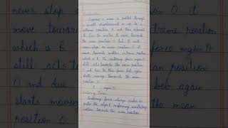 motion of simple pendulum physics class 10| explain the simple pendulum class 10 #class10physics