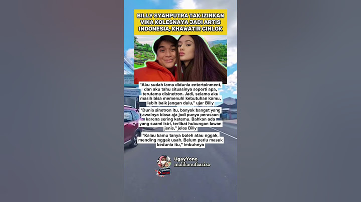 Billy Syahputra Tak Izinkan Vika Kolesnaya Jadi Artis Indonesia, Khawatir Cinlok